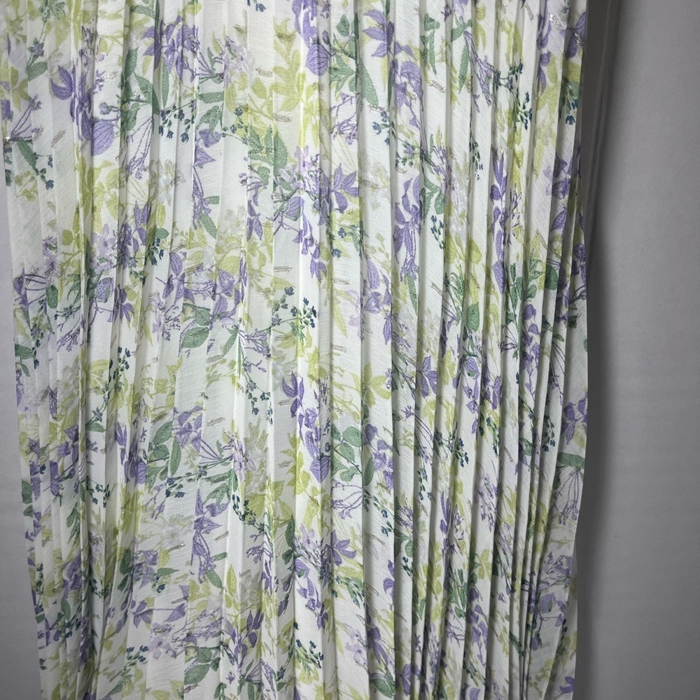 MSK
Women's Bloused-Waist Pleated Floral-Print Dress - Picture 6 of 8